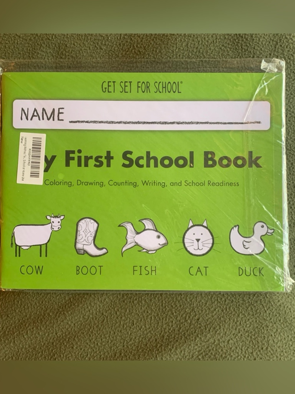New Learning Without Tears, Get Set For School. My First School Book.